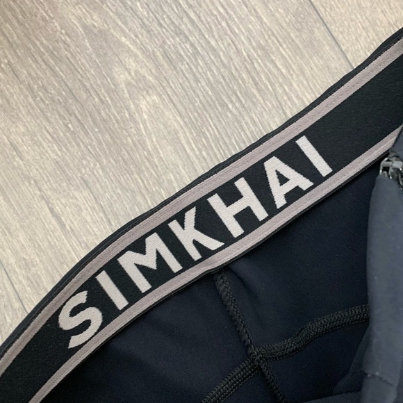 Jonathan Simkhai Carbon38 Crop Flare Leg Pants High Rise Waist Black Size XS - Picture 9 of 16